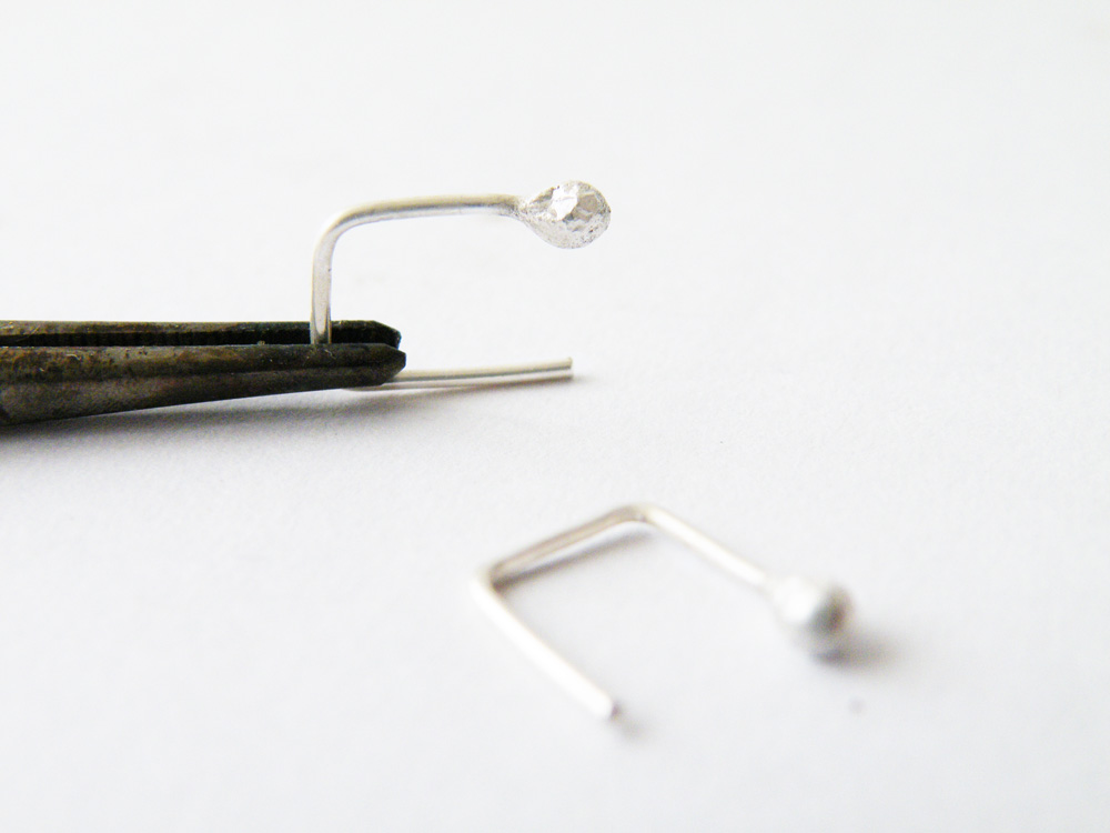 Tiny Sterling Silver Stud Earrings Dot Earrings Contemporary Jewelry By Steamylab